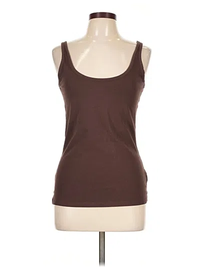 Pre-owned Old Navy Tank Top Brown Strapless Neckline Tops