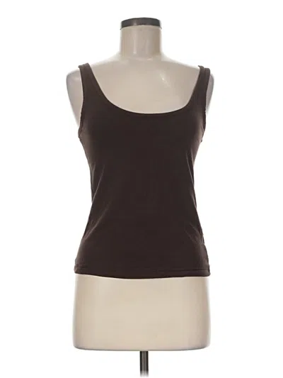 Pre-owned Old Navy Tank Top Brown Strapless Neckline Tops