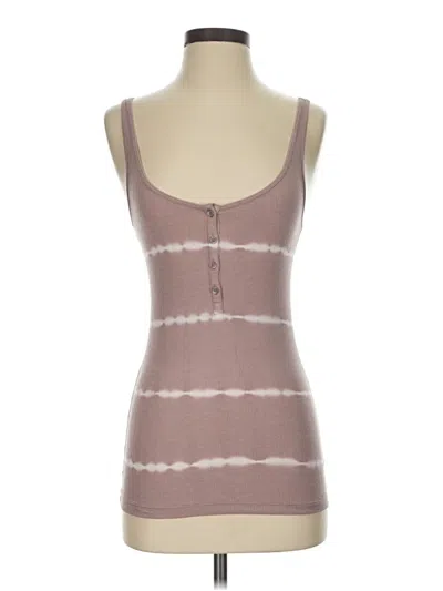 Pre-owned Old Navy Tank Top Brown Sweetheart Neckline Tops