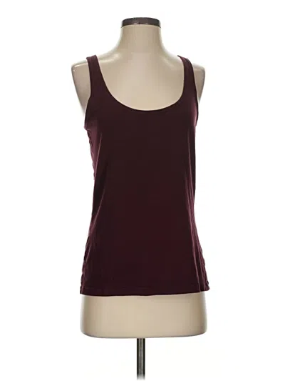 Pre-owned Old Navy Tank Top Burgundy Halter Neckline Tops