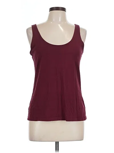 Pre-owned Old Navy Tank Top Burgundy Halter Neckline Tops