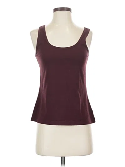 Pre-owned Old Navy Tank Top Burgundy Strapless Neckline Tops