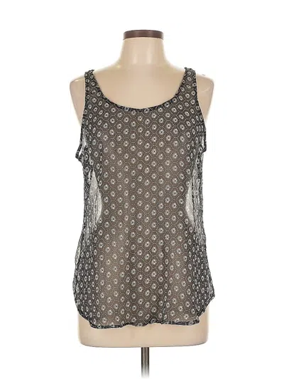 Pre-owned Old Navy Tank Top Gray Halter Neckline Tops