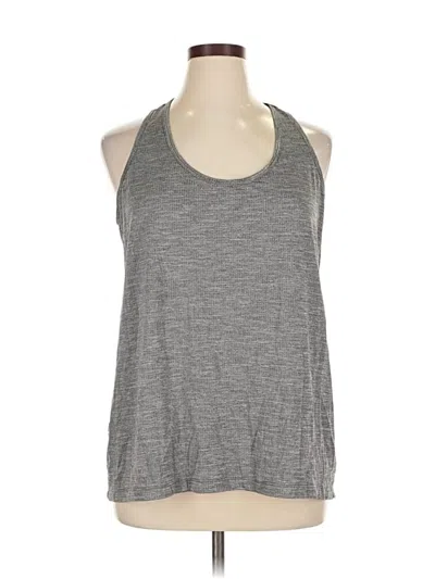 Pre-owned Old Navy Tank Top Gray Halter Neckline Tops