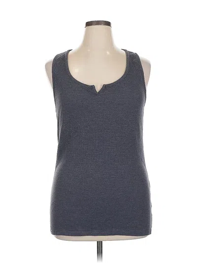 Pre-owned Old Navy Tank Top Gray Halter Neckline Tops