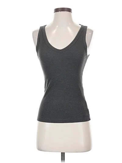 Pre-owned Old Navy Tank Top Gray Halter Neckline Tops