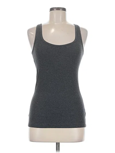 Pre-owned Old Navy Tank Top Gray Halter Neckline Tops