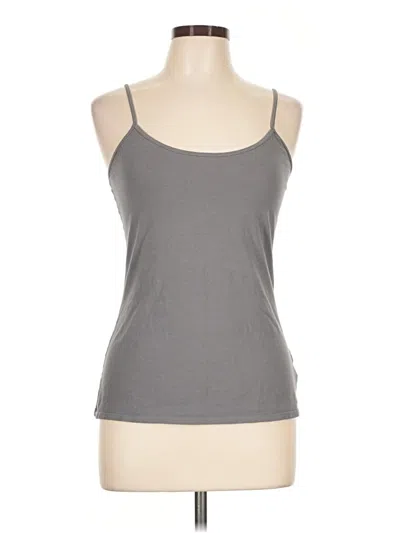 Pre-owned Old Navy Tank Top Gray Halter Neckline Tops