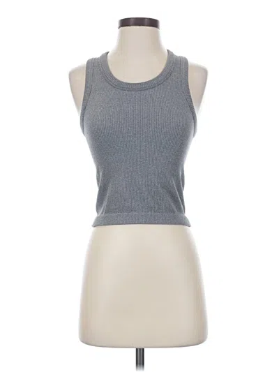 Pre-owned Old Navy Tank Top Gray Halter Neckline Tops