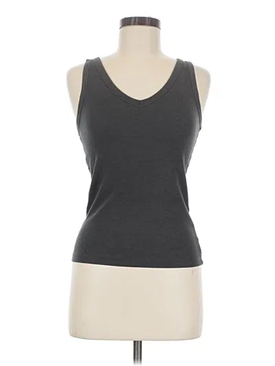 Pre-owned Old Navy Tank Top Gray Halter Neckline Tops