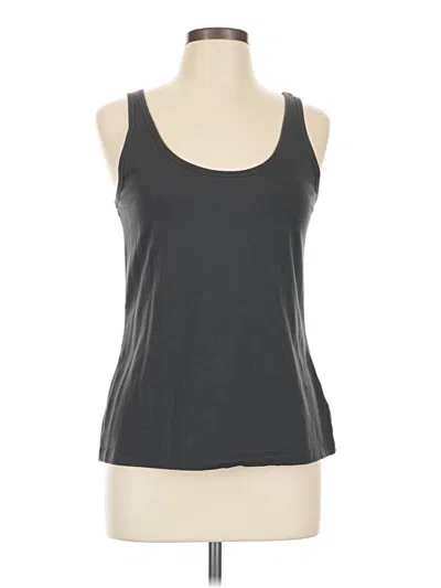 Pre-owned Old Navy Tank Top Gray Halter Neckline Tops