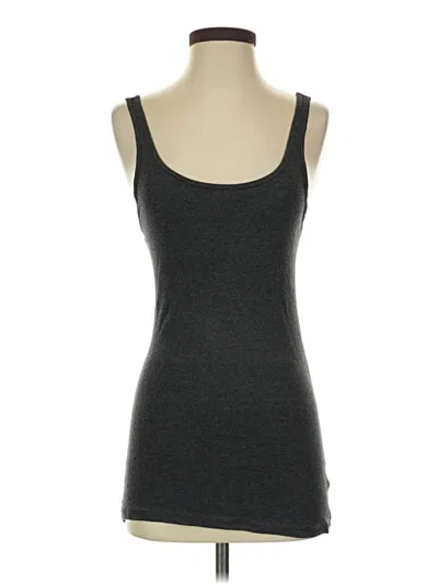 Pre-owned Old Navy Tank Top Gray Strapless Neckline Tops