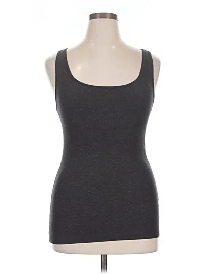 Pre-owned Old Navy Tank Top Gray Strapless Neckline Tops