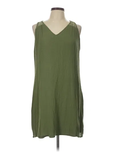 Pre-owned Old Navy Tank Top Green Halter Neckline Tops