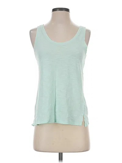 Pre-owned Old Navy Tank Top Green Halter Neckline Tops