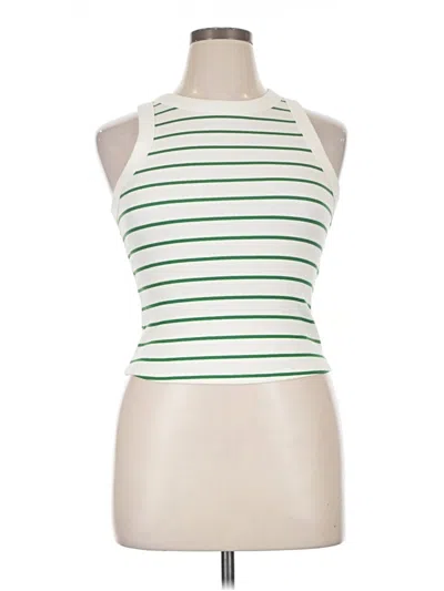 Old Navy Tank Top Green Halter Neckline Tops