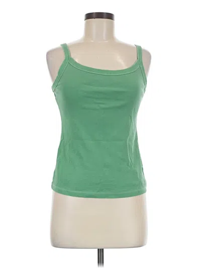 Pre-owned Old Navy Tank Top Green Halter Neckline Tops