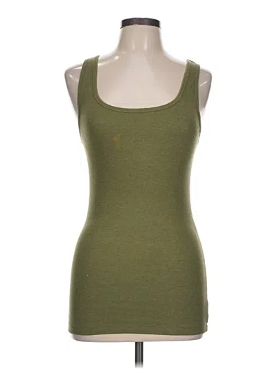 Pre-owned Old Navy Tank Top Green Square Neckline Tops