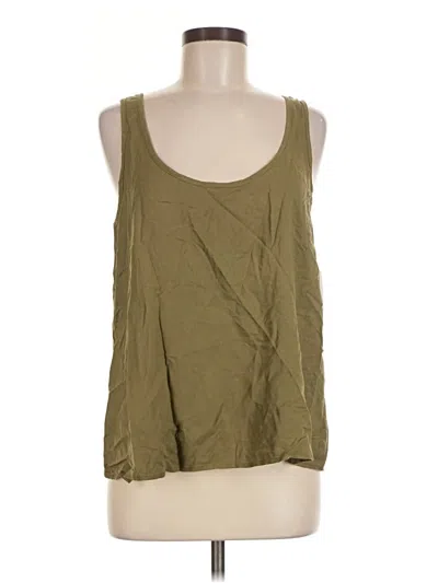 Old Navy Tank Top Green Square Neckline Tops