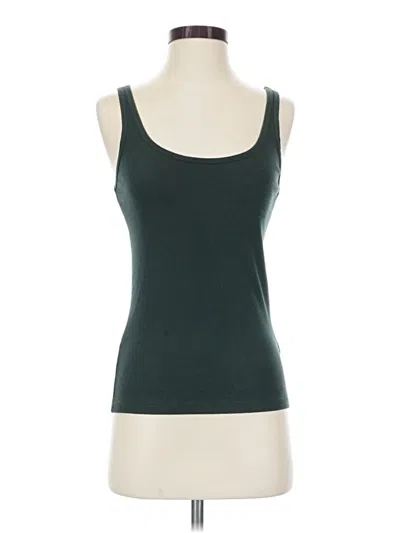 Pre-owned Old Navy Tank Top Green Square Neckline Tops