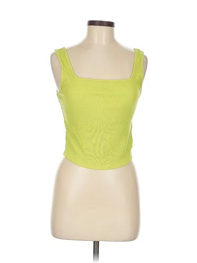 Pre-owned Old Navy Tank Top Green Strapless Neckline Tops
