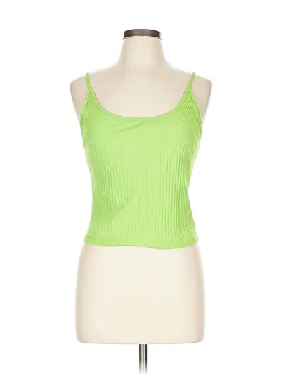 Pre-owned Old Navy Tank Top Green Strapless Neckline Tops