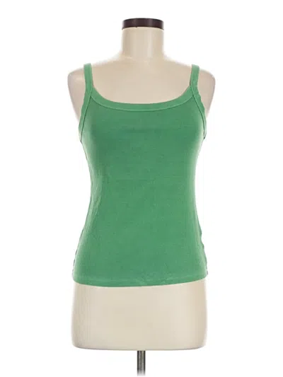Pre-owned Old Navy Tank Top Green Strapless Neckline Tops
