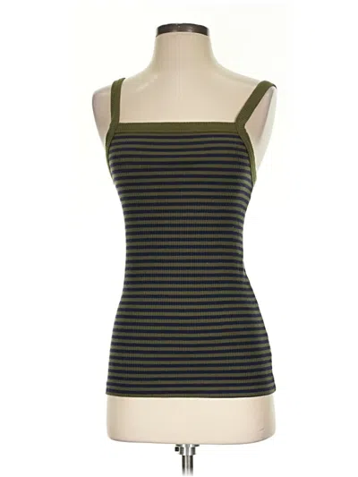 Pre-owned Old Navy Tank Top Green Strapless Neckline Tops