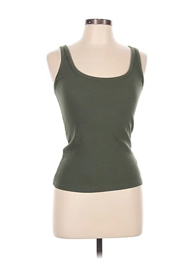 Pre-owned Old Navy Tank Top Green Strapless Neckline Tops
