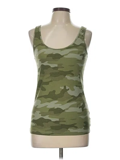Pre-owned Old Navy Tank Top Green Strapless Neckline Tops