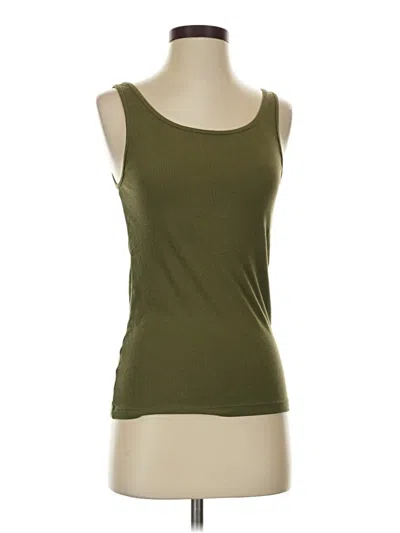 Pre-owned Old Navy Tank Top Green Strapless Neckline Tops