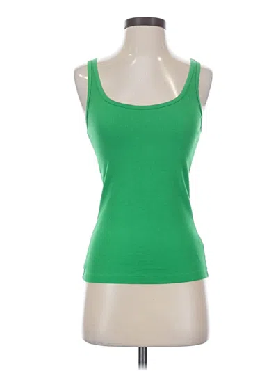 Pre-owned Old Navy Tank Top Green Strapless Neckline Tops
