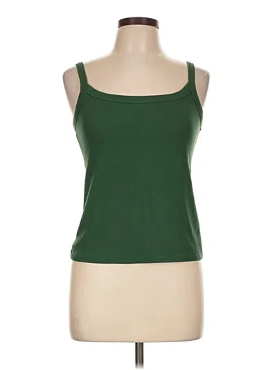 Pre-owned Old Navy Tank Top Green Strapless Neckline Tops