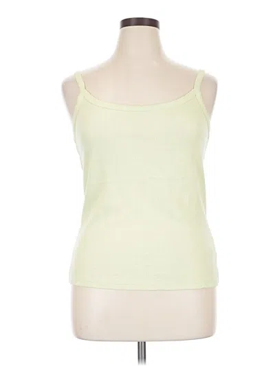 Pre-owned Old Navy Tank Top Green Strapless Neckline Tops