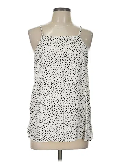 Pre-owned Old Navy Tank Top Ivory Halter Neckline Tops