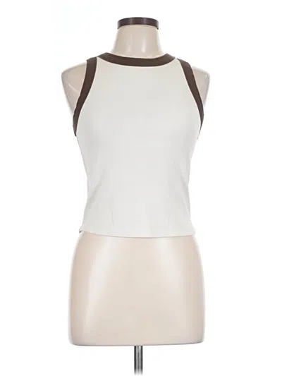 Pre-owned Old Navy Tank Top Ivory Halter Neckline Tops