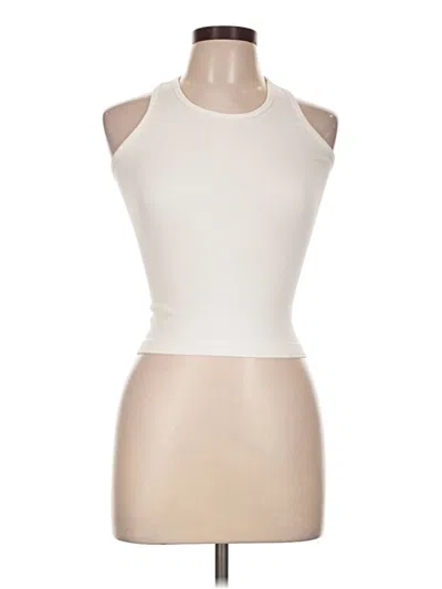 Pre-owned Old Navy Tank Top Ivory Halter Neckline Tops