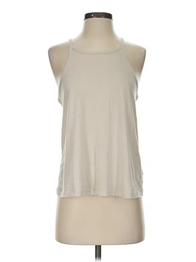 Pre-owned Old Navy Tank Top Ivory Halter Neckline Tops In White