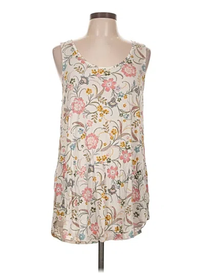 Pre-owned Old Navy Tank Top Ivory Strapless Neckline Tops