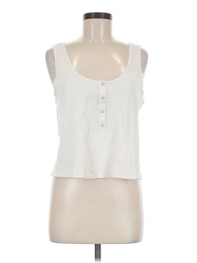 Pre-owned Old Navy Tank Top Ivory Strapless Neckline Tops