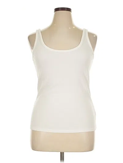 Pre-owned Old Navy Tank Top Ivory Strapless Neckline Tops