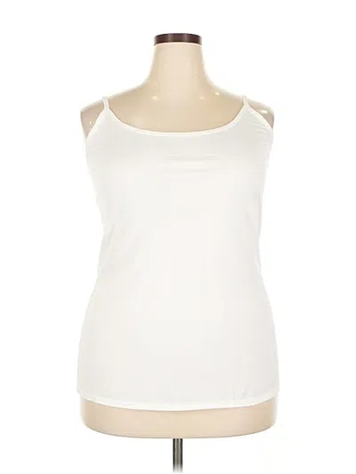 Pre-owned Old Navy Tank Top Ivory Strapless Neckline Tops In White