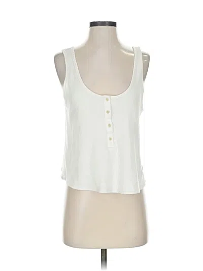 Pre-owned Old Navy Tank Top Ivory Strapless Neckline Tops In White