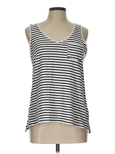 Pre-owned Old Navy Tank Top Ivory Strapless Neckline Tops In White