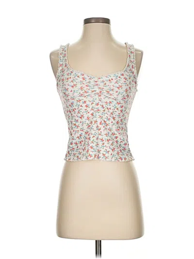 Pre-owned Old Navy Tank Top Ivory Sweetheart Neckline Tops In White