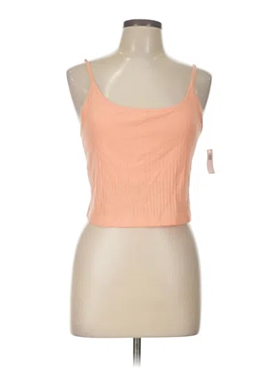 Old Navy Tank Top Orange Halter Neckline Tops