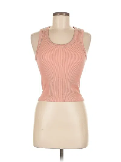 Pre-owned Old Navy Tank Top Pink Halter Neckline Tops