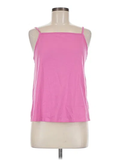Pre-owned Old Navy Tank Top Pink Halter Neckline Tops