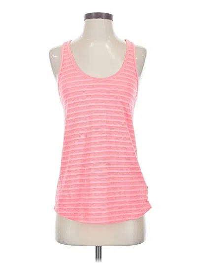 Pre-owned Old Navy Tank Top Pink Halter Neckline Tops