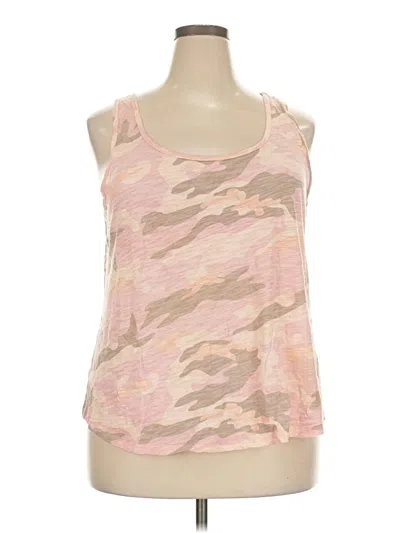 Pre-owned Old Navy Tank Top Pink Halter Neckline Tops